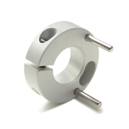 Ruland CntrlFlx Cplng Hub, Double, Bore 12mm, OD25.0mm, Aluminum, MCPTD25-12-A MCPTD25-12-A